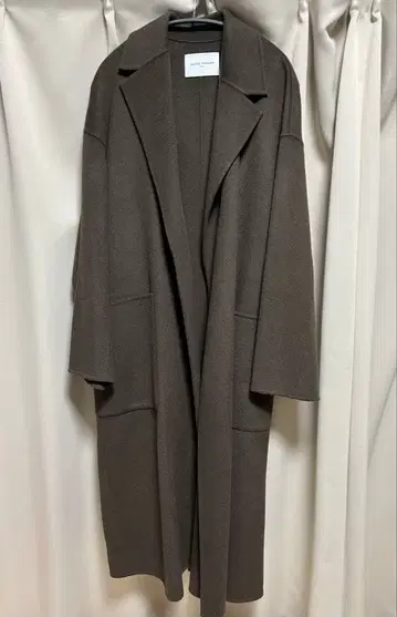 UNITED ARROWS 브라운 롱 코트