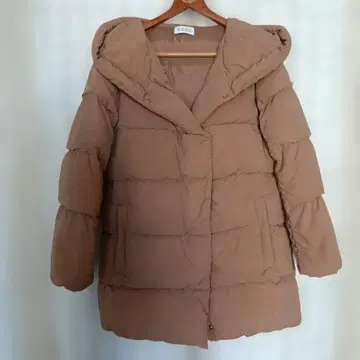 PLST 카멜 다운 자켓