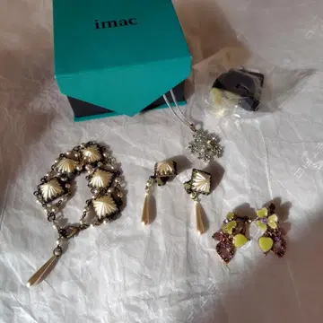 imac 목걸이, 귀찌, 블레스, 반지 세트 새상품급