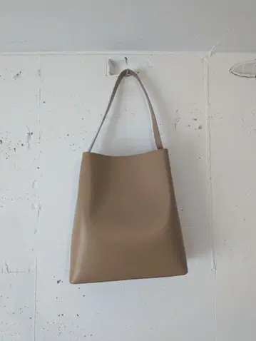 베이지 토트백 대용량 심플