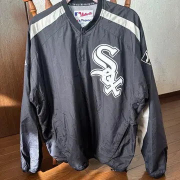 마제스틱 오센틱 컬렉션 화이트삭스 L