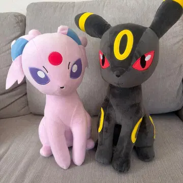 [ 새상품 ] 포켓몬스터 봉제 인형 에브이 블래키 메챠모후굿토