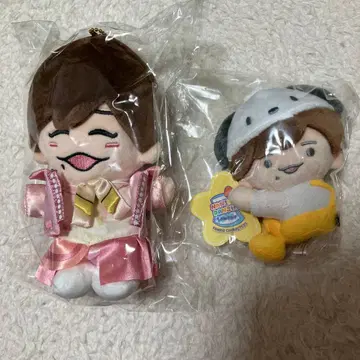 나니와단시 나가오 켄토 봉제 인형 2개 세트