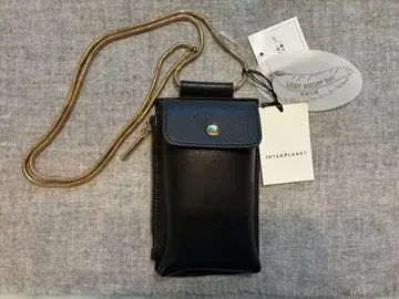 INTERPLANET 스마트폰 숄더백 블랙