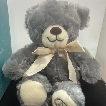 메르세데스 벤츠 크리스마스 봉제 인형 1개 그레이