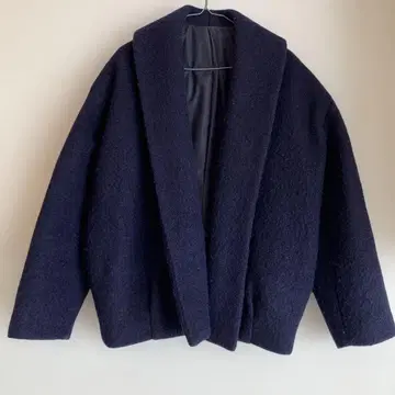 AMBIENT 앰비언트 울 부클레 자켓 네이비