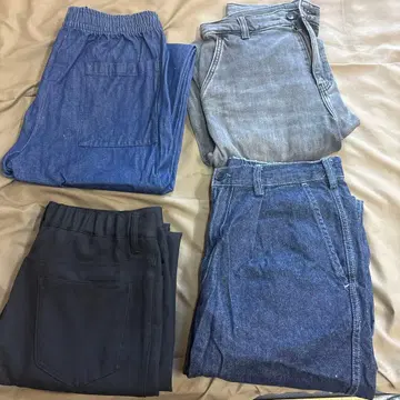 남성용 팬츠 4세트