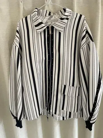 MUZE 뮤즈 2 스트라이프 자켓 블루종