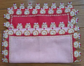 친자와 레이스 롤케이크 손수건, 최고로 귀여운 2장 세트!