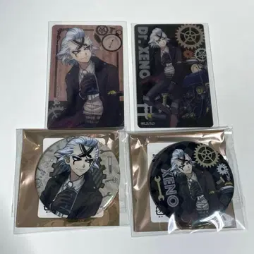 Dr.STONE 투링 제노 캔뱃지 클리어 카드