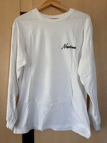 Naptime 백 프린트 롱 T셔츠