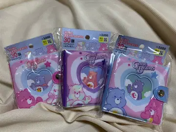 케어베어 씰북 리필 30매입 3색 세트 카드 케이스