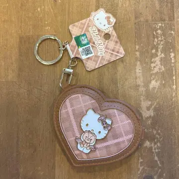 MINISO Hello Kitty 하트형 거울 키링