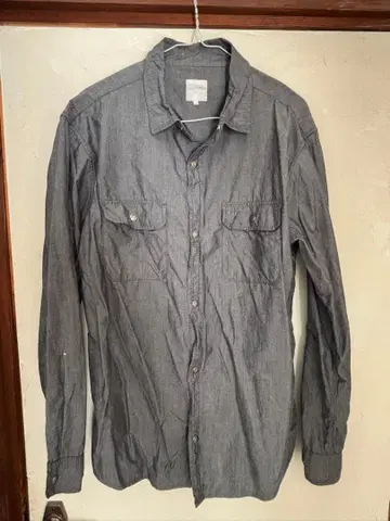 THE NORTH FACE 그레이 긴팔 셔츠