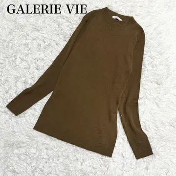 24AW 갤러리 바이 프리미에르 울 리브 빌드넥 풀오버