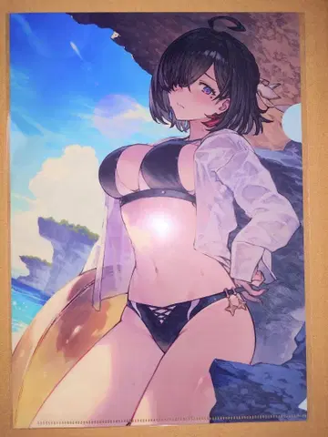 [ 미개봉 ] 유미르 아틀리에 A4 클리어 파일 TGS 구매 혜택