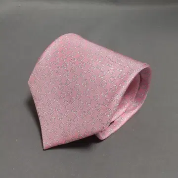 Salvatore Ferragamo 페라가모 넥타이 (복숭아색 간치니)