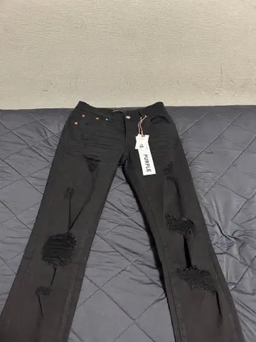 PURPLE BRAND 스키니 데님 P001 블랙 29
