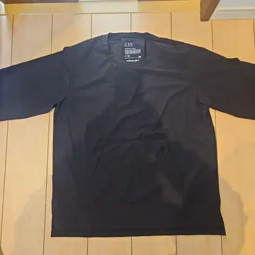 TFW49 235' K-3B 블랙 긴팔 티셔츠