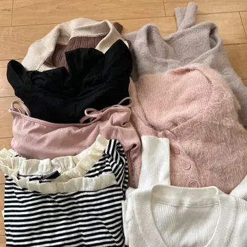 shein 묶음 판매 니트 오프숄더