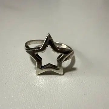 별 반지 스털링 반지 실버 925