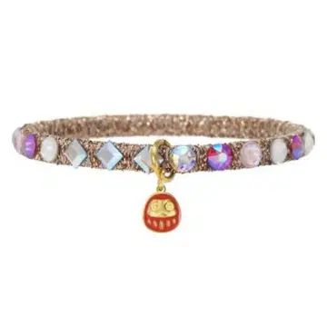 새상품 gingam 깅엄 팔찌 아닐로 스와로브스키 완판템