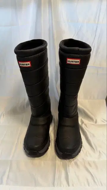 HUNTER 방수 롱 부츠 새상품급 사이즈 US6 헌터