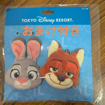 닉 주디 거울 봉제 인형 주토피아 디즈니 덤 포함