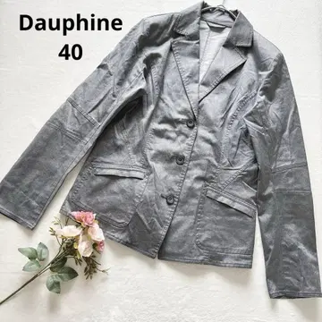 다피네 테일러드 자켓 아우터 포멀 오피스 그레이 40