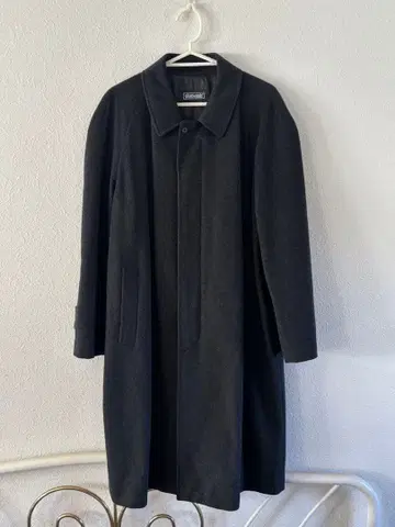 [ 새상품급 ] 캐시미어 100% 남성용 M 롱 코트