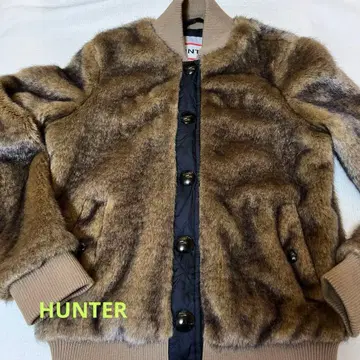 HUNTER 인조 모피 자켓 XS