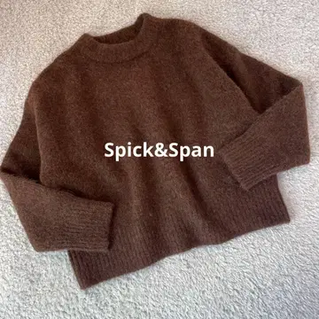 Spick&Span [ 새상품급 ] 리마 니트 브라운 프리 사이즈