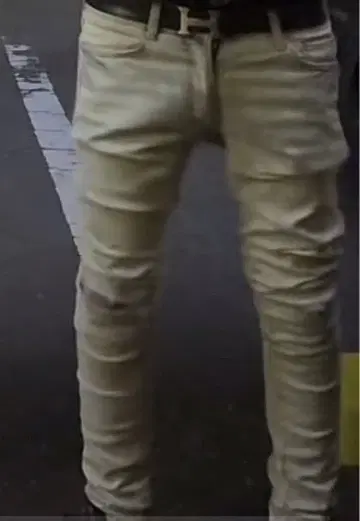 mnml 슬림 핏 데님