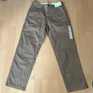 미사용 새상품 유니클로 UNIQLO 레귤러 핏 치노 팬츠 W73cm