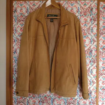 Eddie Bauer 브라운 가죽 자켓