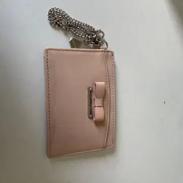 JILL STUART 리본 포함 패스 케이스