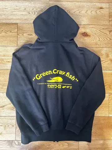 잇세이 풀 집업 후드티 L 블랙