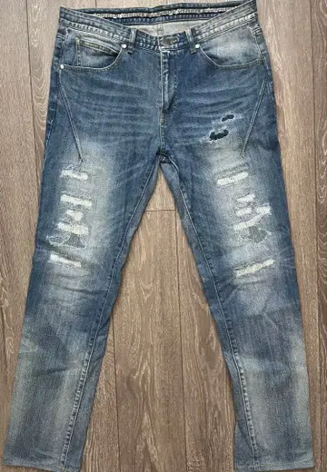 NUMBER (N)INE x nano universe 데미지 데님 L