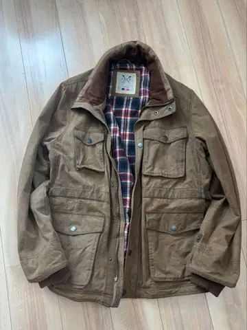 [ 새상품급 ] 90s 헌팅 오일드 자켓 사이즈 L