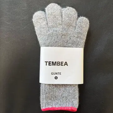 TEMBEA GUNTE 울 장갑 S 사이즈 그레이