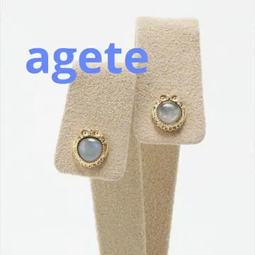 agete 올빼미 귀걸이