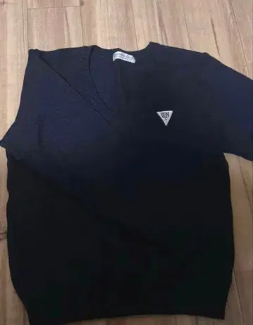 TN 주말 네이비 컬러 스웨터 S.M