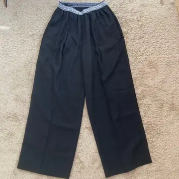 Lui's 블랙 와이드 팬츠 새상품