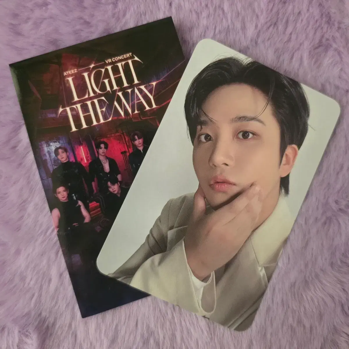 Ateez VR Concert Light The Way 2nd week jongho photocard #에이티즈