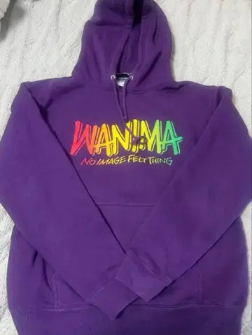 WANIMA 보라색 후디 JUICE UP!!