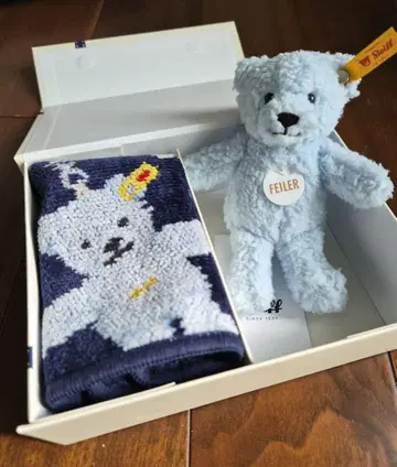 슈타이프 테디베어 키링 세트 페이러 STEIFF FEILER