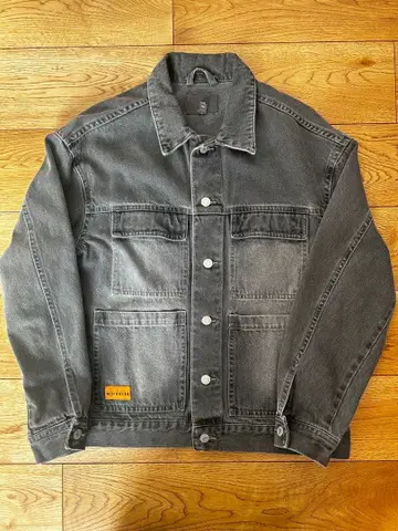 H&M 그레이 데님 자켓 M 사이즈