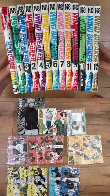WINDBREAKER 1-12권, 캐릭터북, 특전