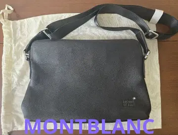 몽블랑 블랙 가죽 숄더백 미사용 새상품!