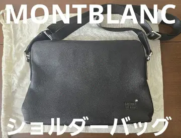 몽블랑 블랙 가죽 숄더백 미사용 새상품!